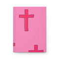Matte Pink Cross Journal