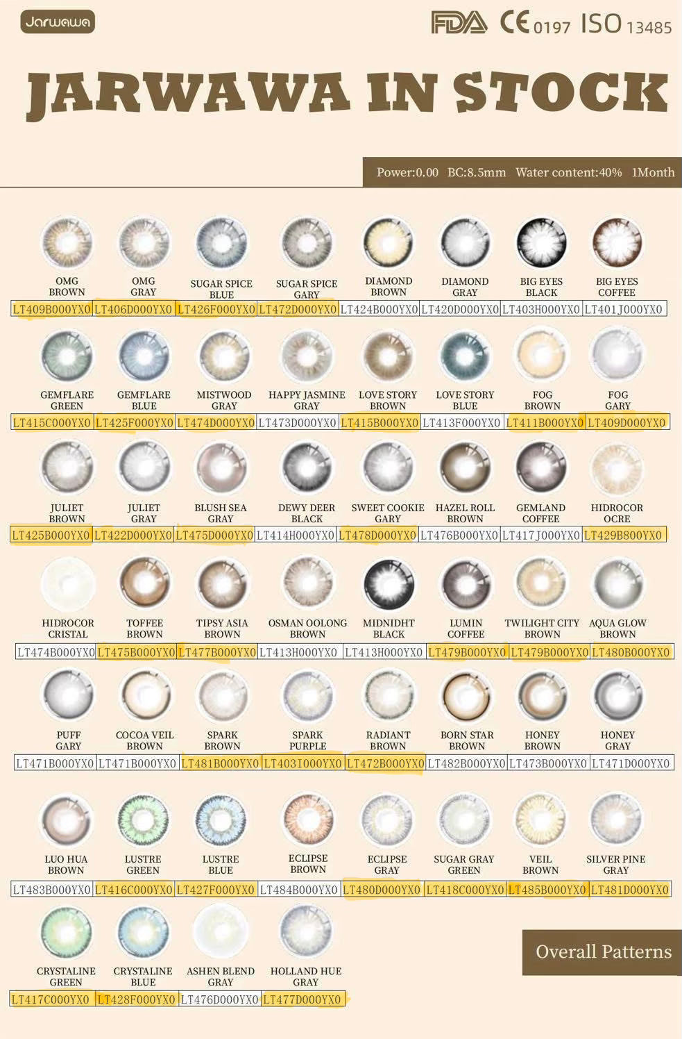 Colored Contact lenses